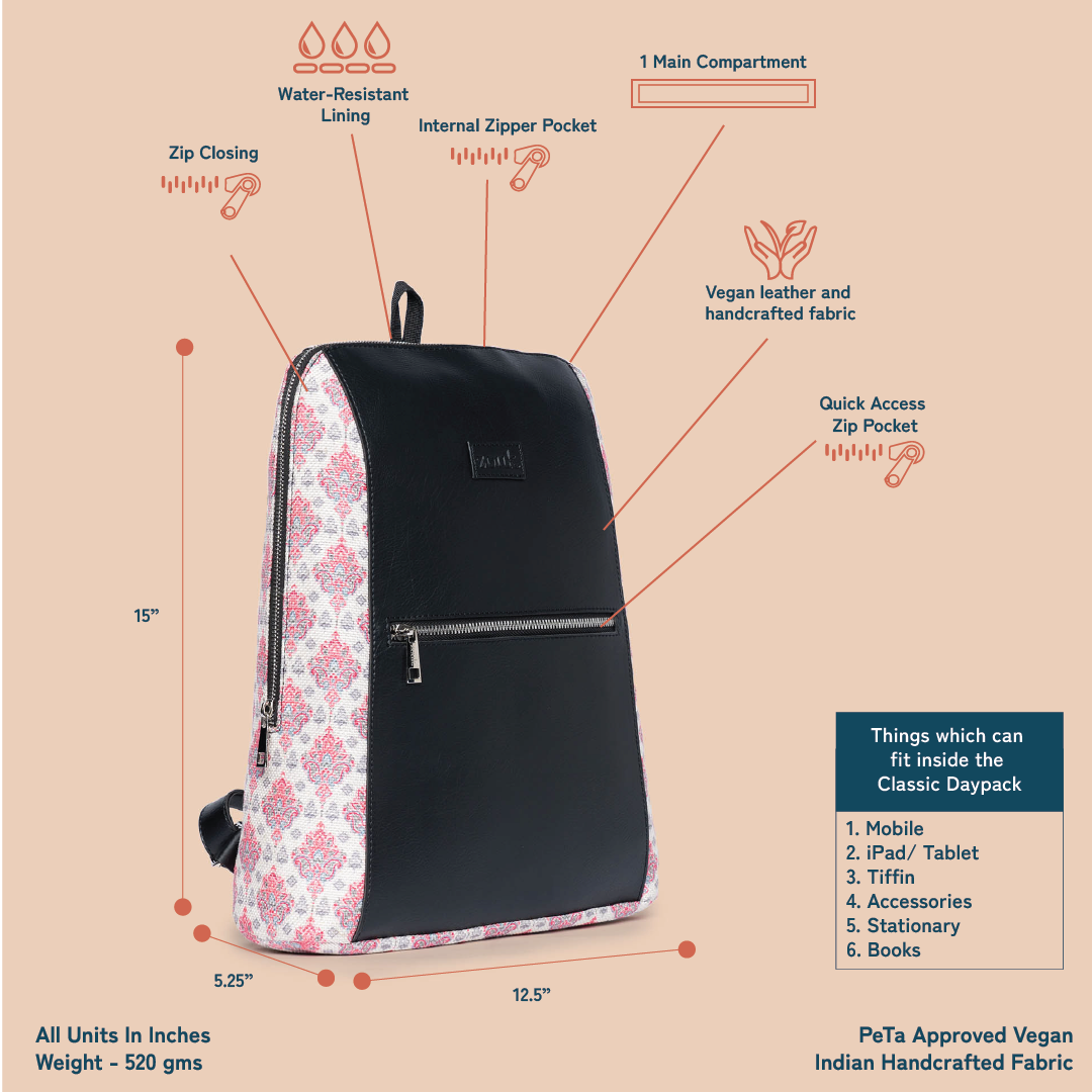 Kashmiri Tulips Classic Daypack