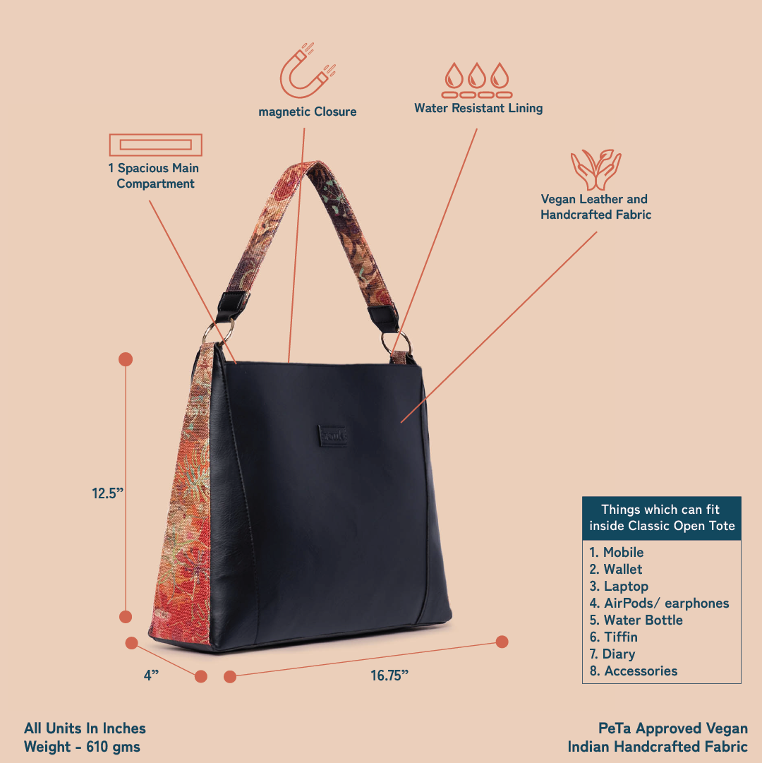 Goan Weaves Classic Open Tote