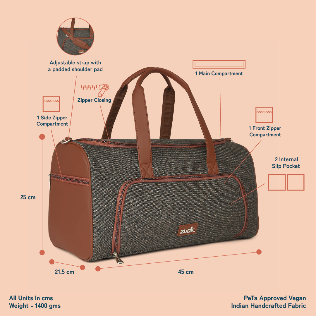 Bristel  Weekender Duffel Bag