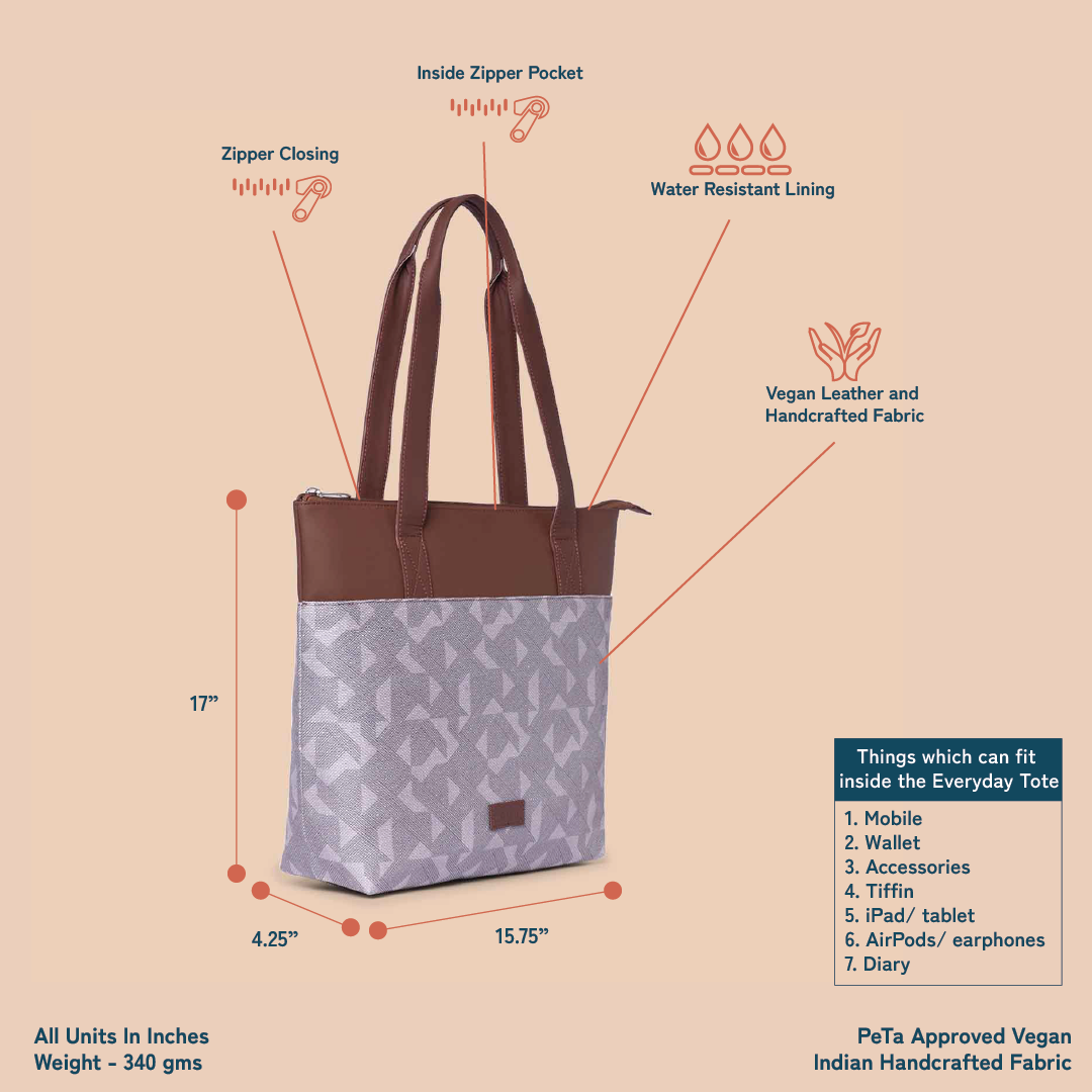 Aravalli Abstract Everyday Tote Bag
