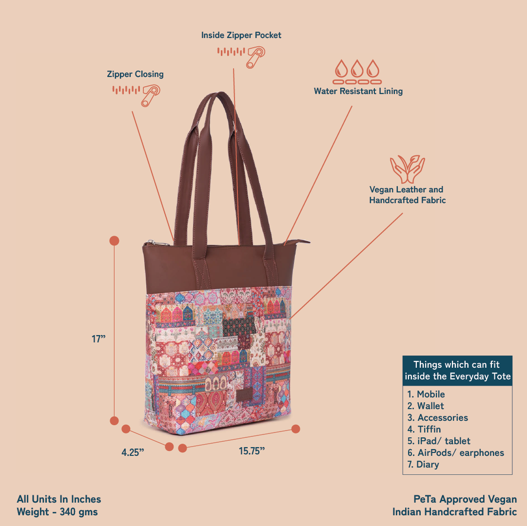 Kutch Gamthi Everyday Tote Bag