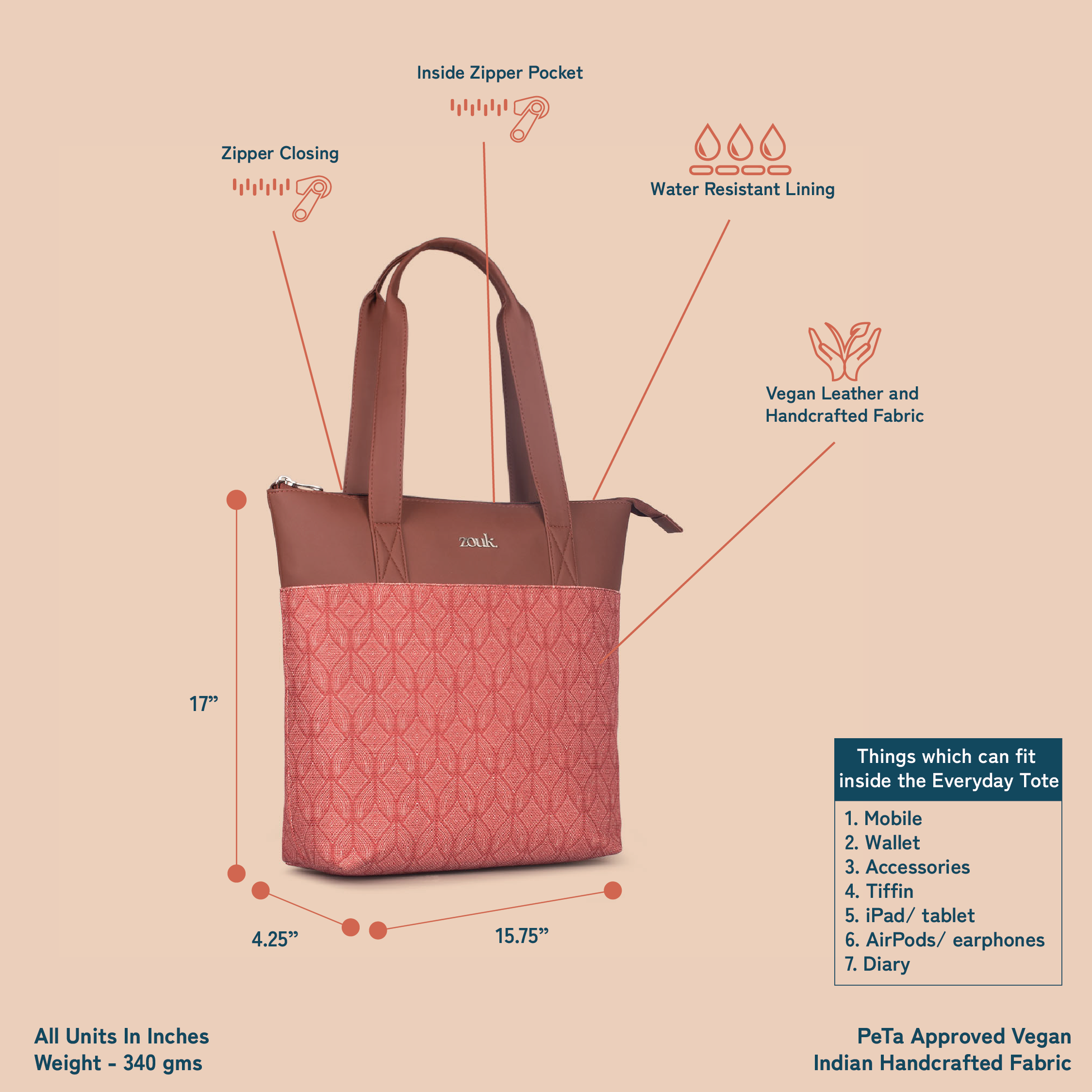 Wadiyar Qila Everyday Tote Bag