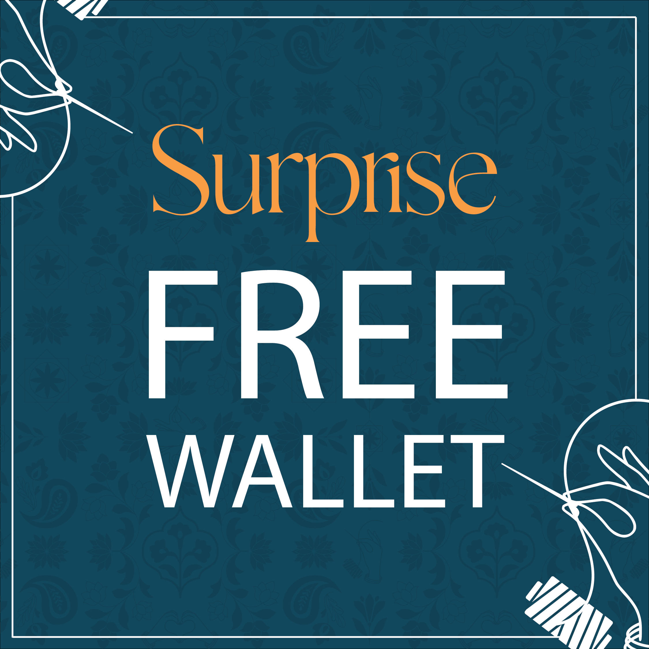 100% Free Trifold Wallet