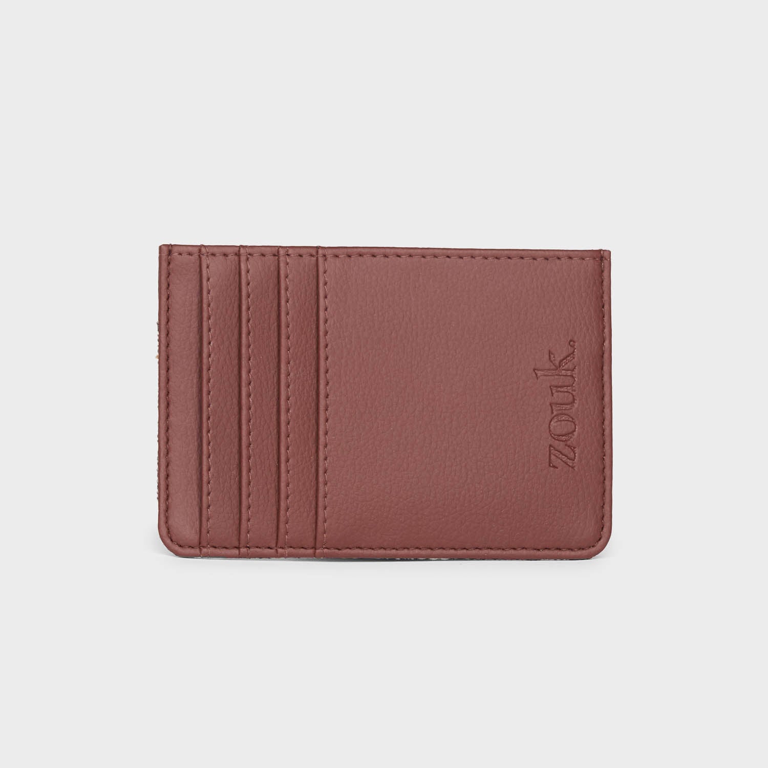 Royal Indian Peacock Motif Ava Card Case