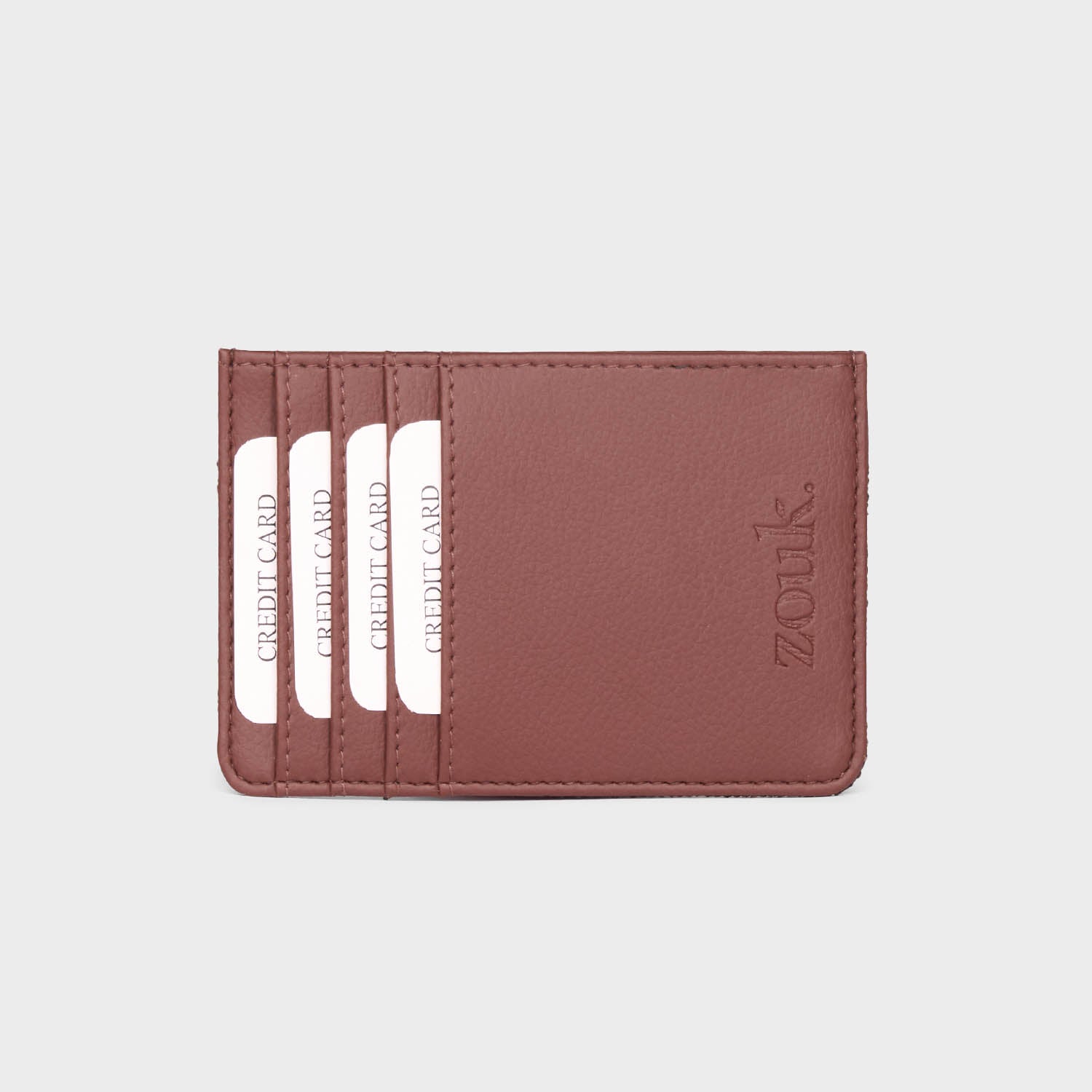 Royal Indian Peacock Motif Ava Card Case
