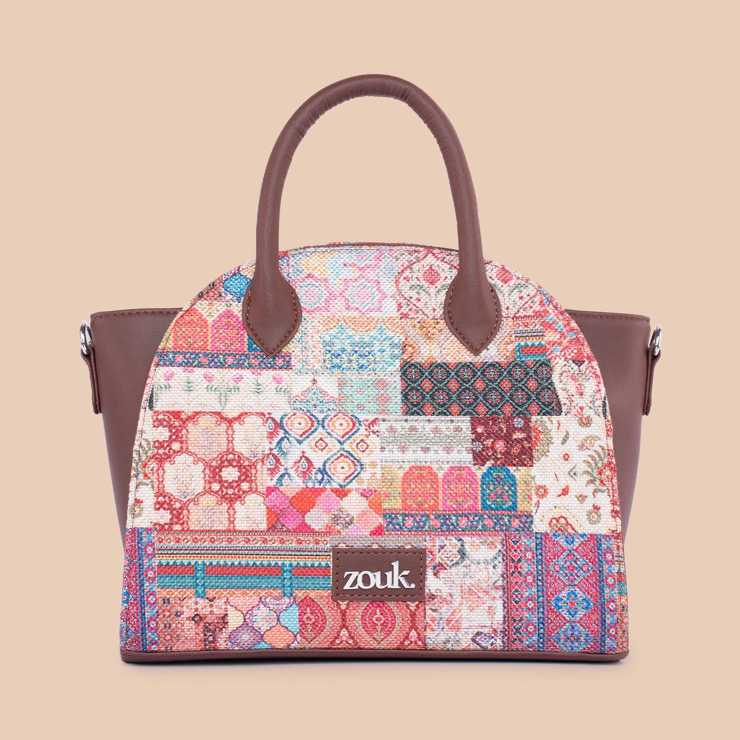 Konkona City Satchel Bag - Kutch Gamthi