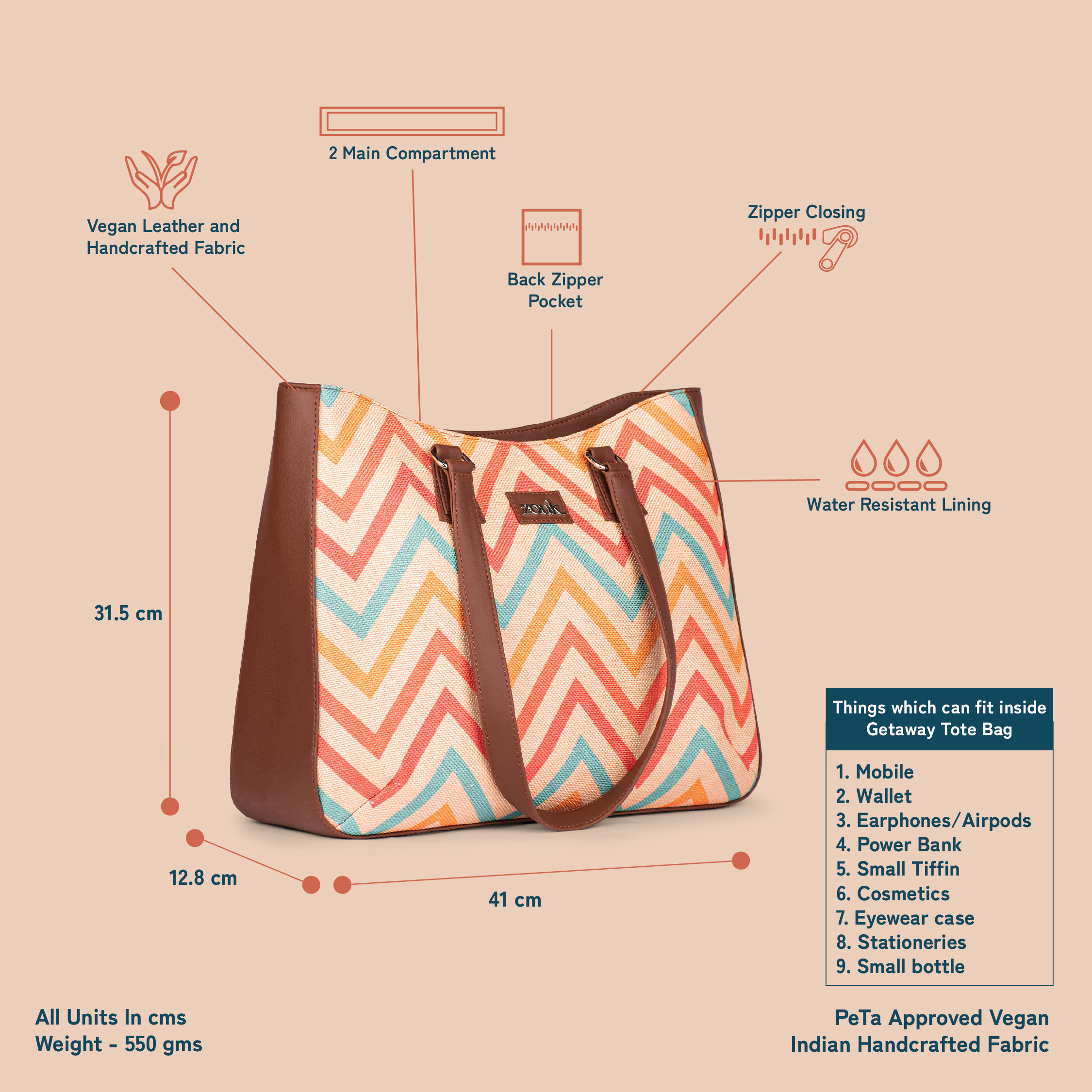 WavBeach Getaway Tote Bag