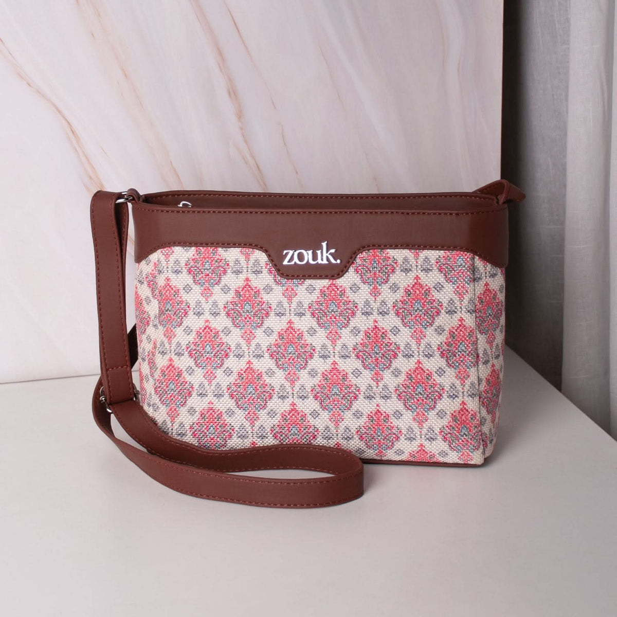Kashmiri Tulips Harmony Sling Bag