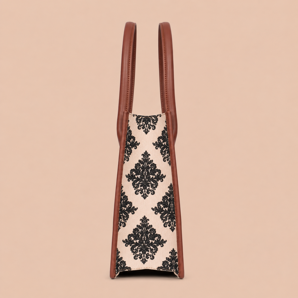 Mughal Motif Book Tote