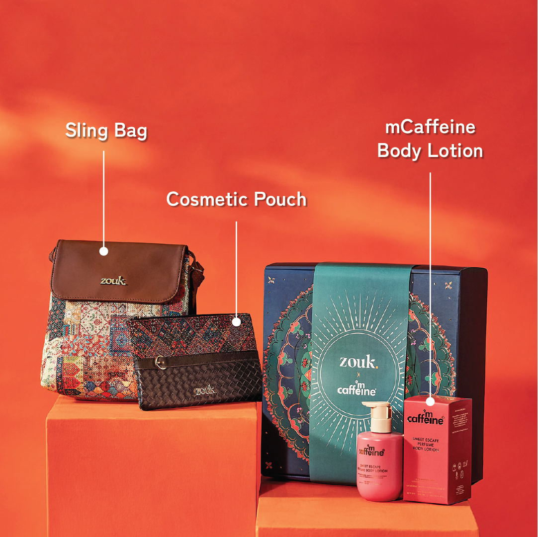 Zouk X mCaffeine  Mandala Tapestry Gift Box