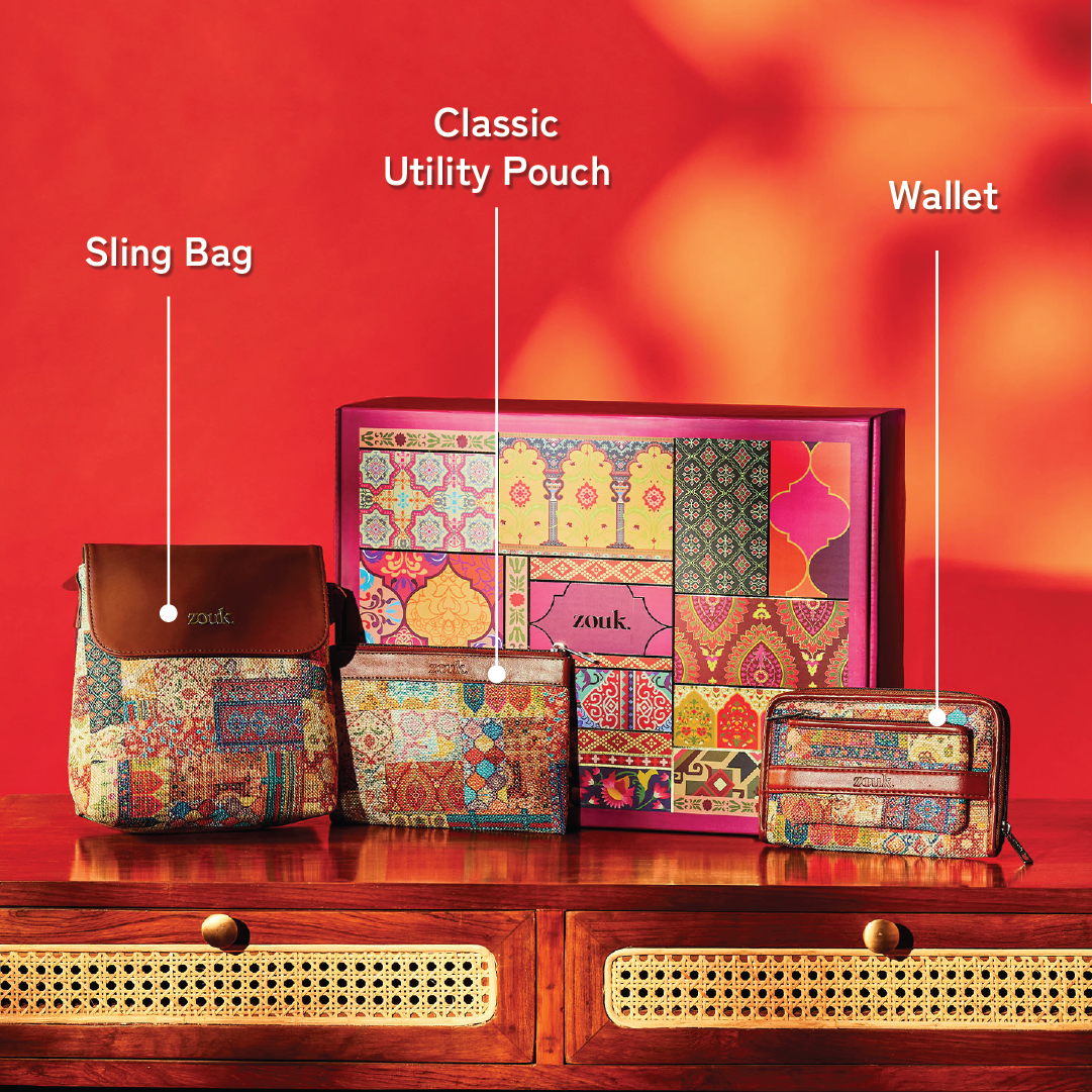 Gamthi Vibrant Tapestry Gift Box