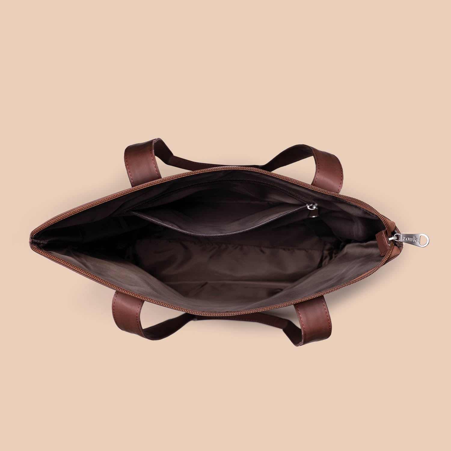Royal Indian Peacock Motif & WavBeach - Women's Office Bag & Everyday Tote Bag Combo