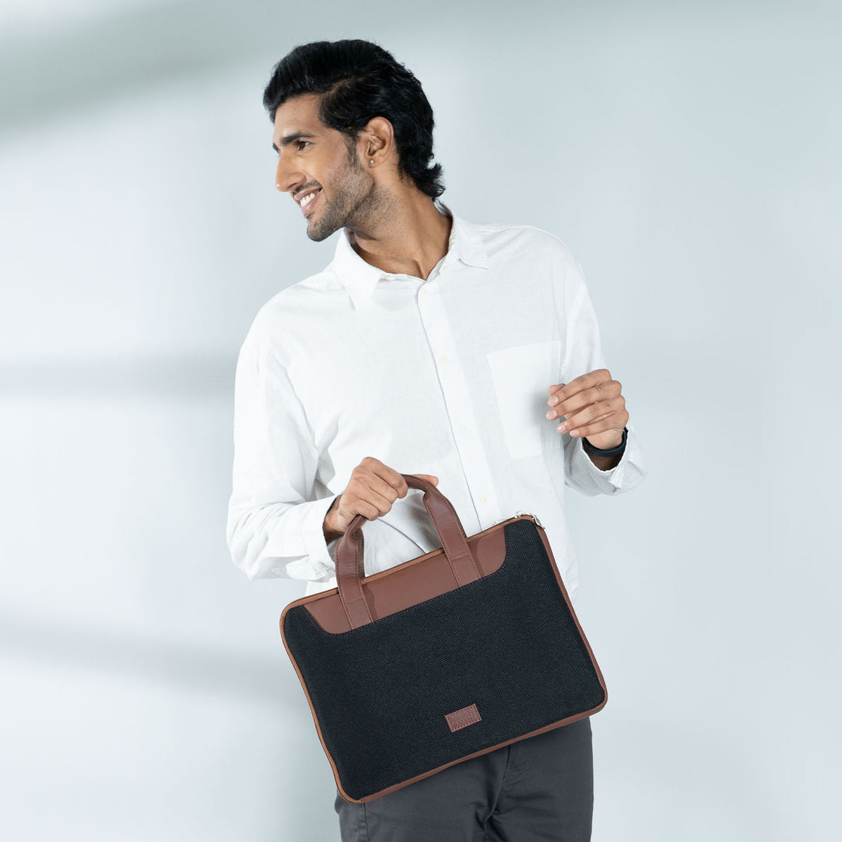 Jet Black LZippered Laptop Sleeve