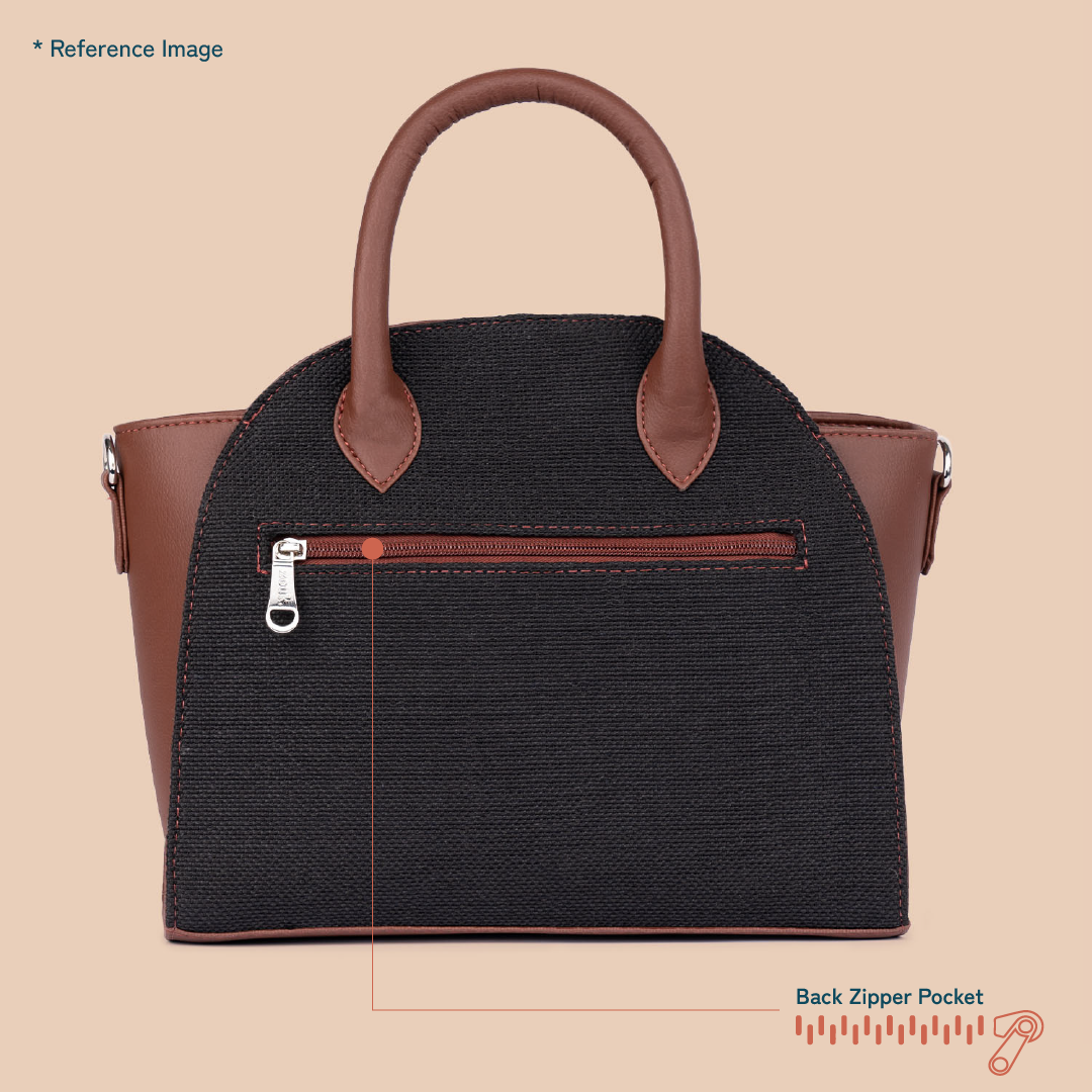 City Satchel Bag - Kashmir Blooms