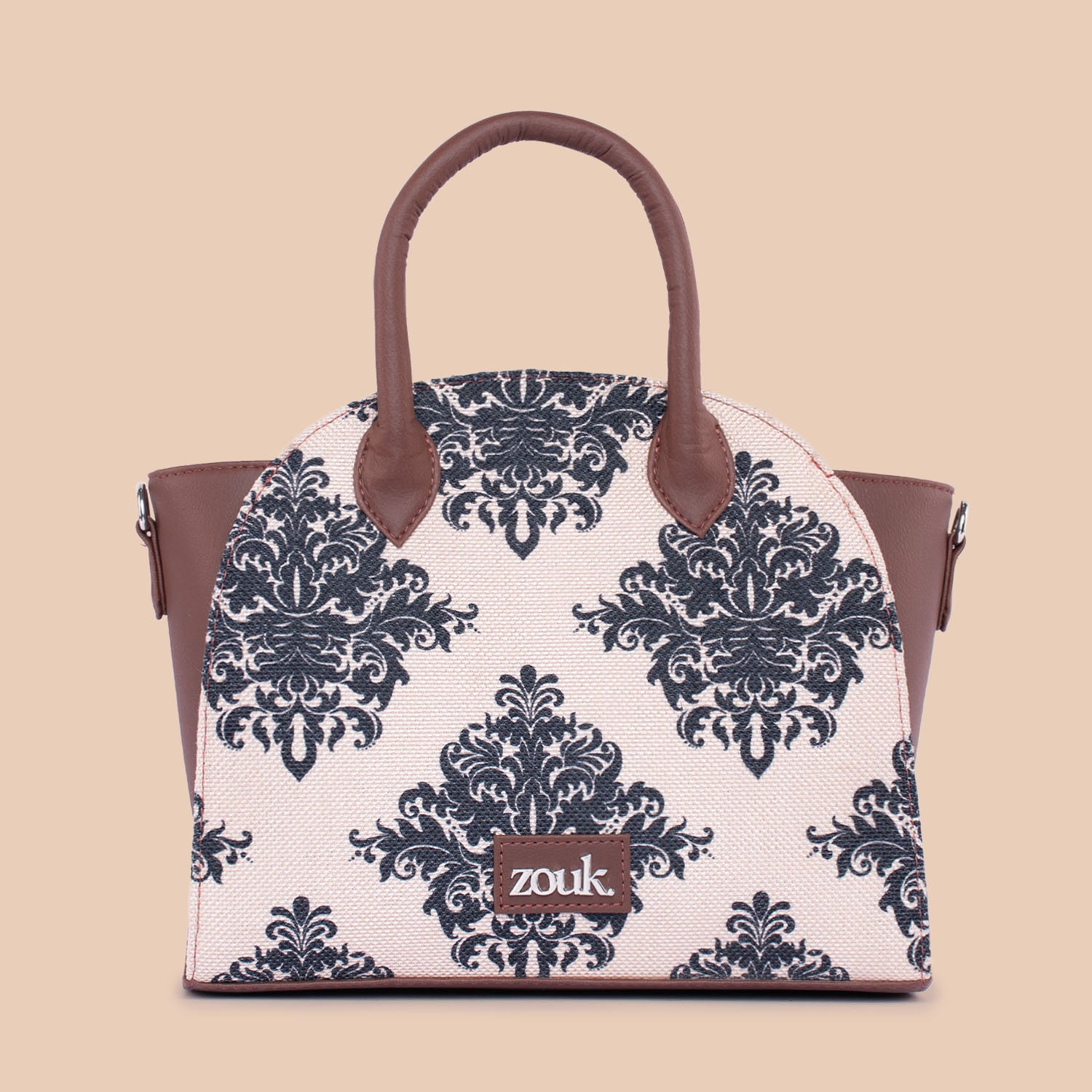 Konkona City Satchel Bag - Mughal Motif