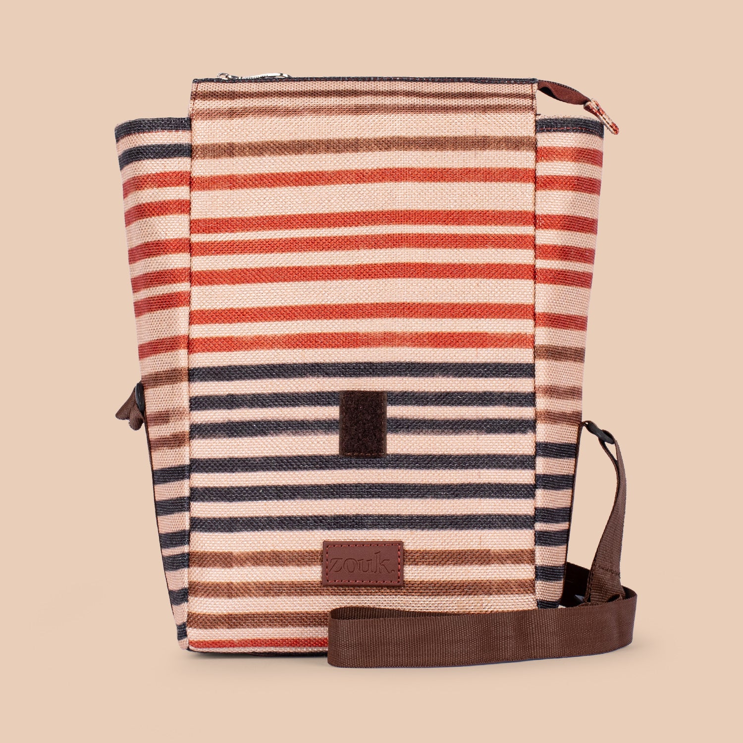 Qutub Stripes Roll Up Lunch Bag