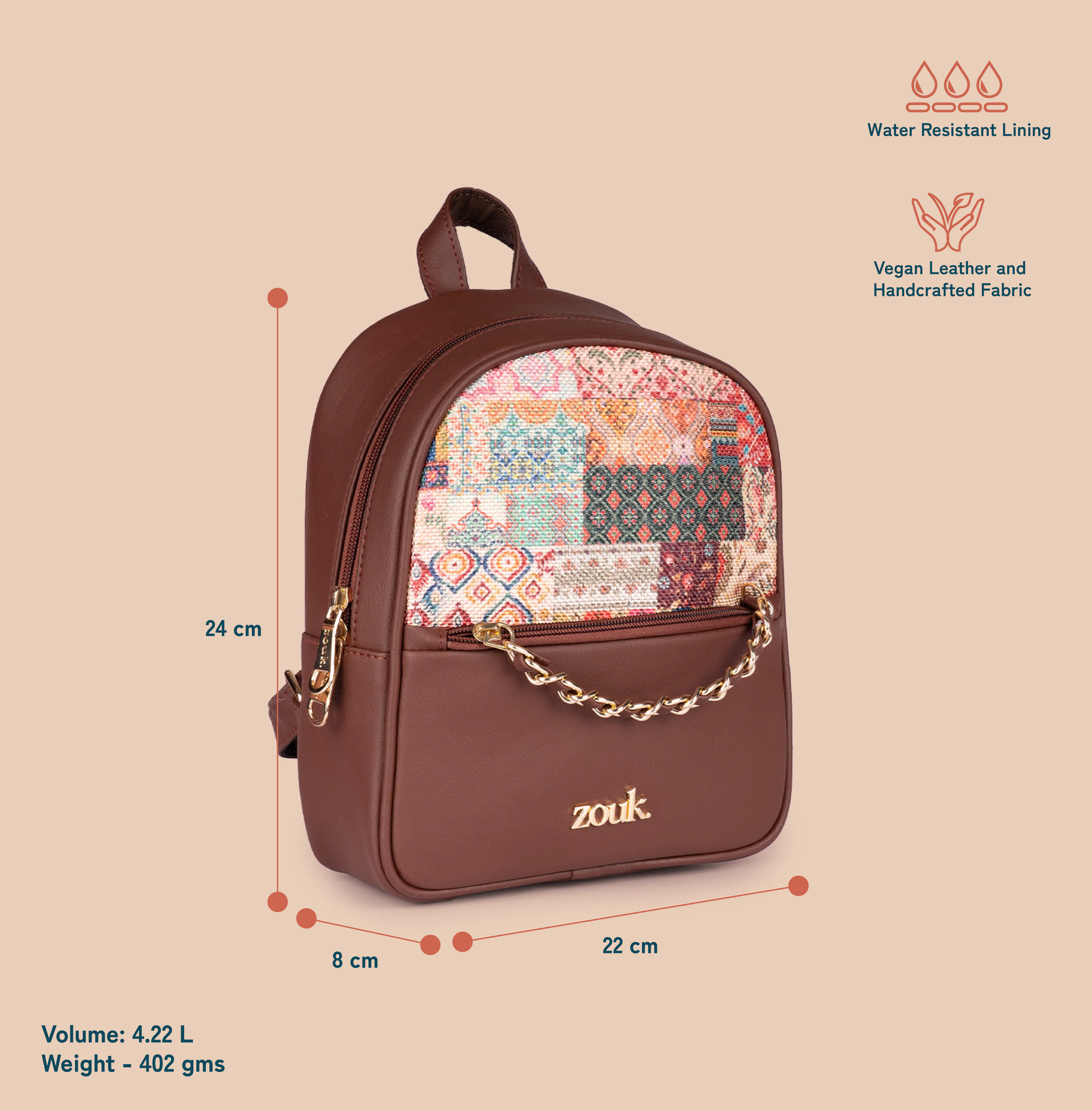 Mayra Mini-Daypack - Kutch Gamthi