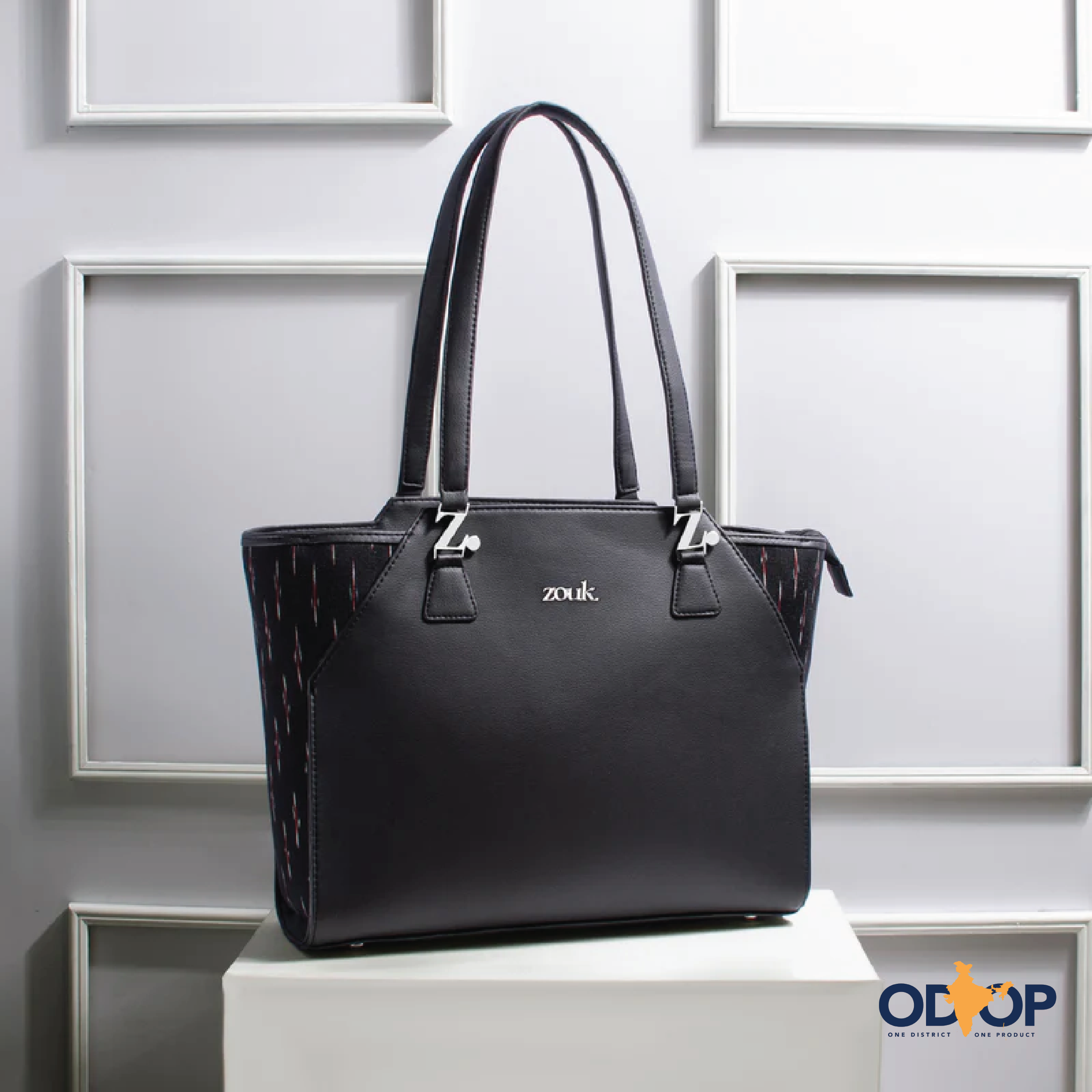 ZIP-Ikat GreRed Classic Business Bag