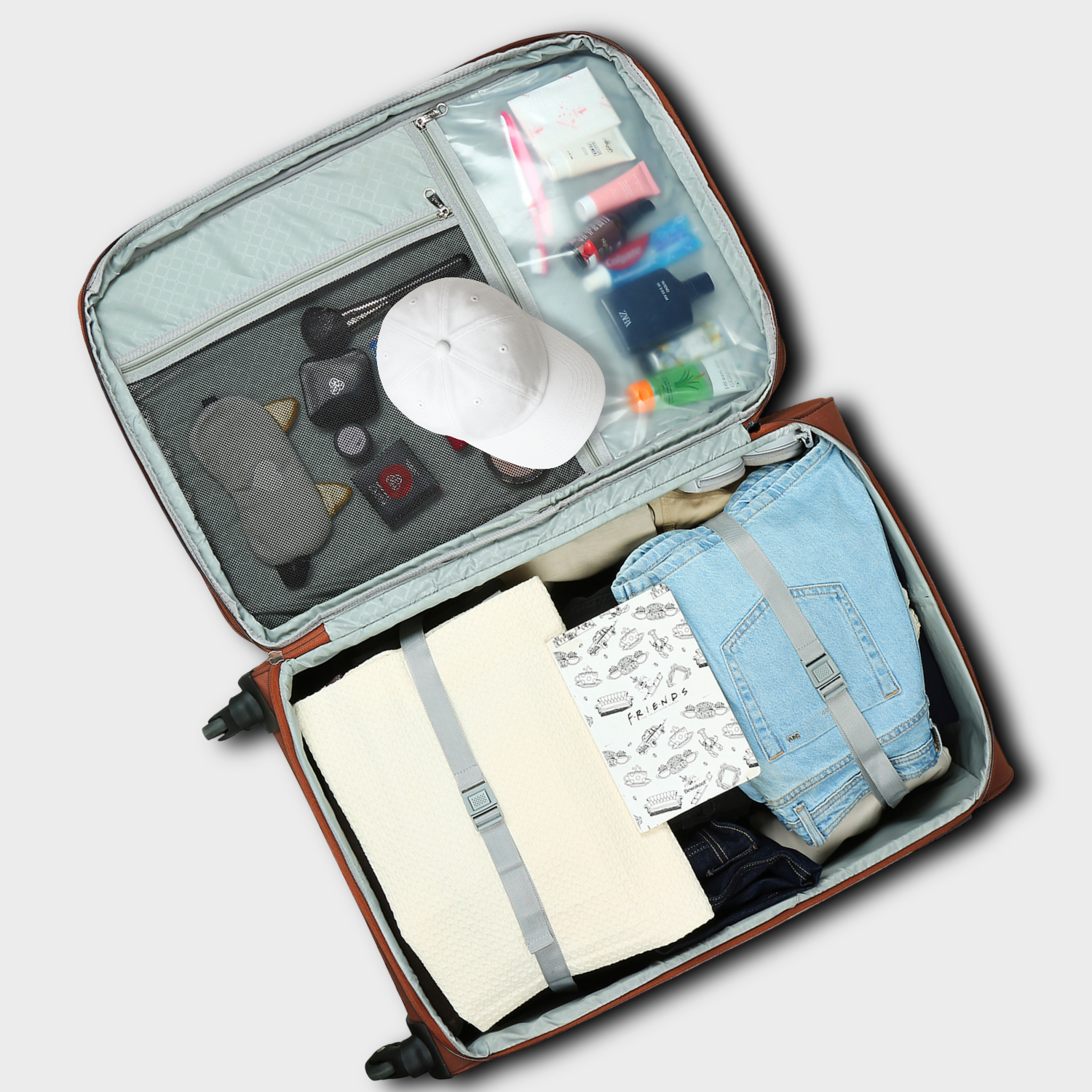 ZIP-Jammu Kaleen Saira Trolley Bag (Cabin)