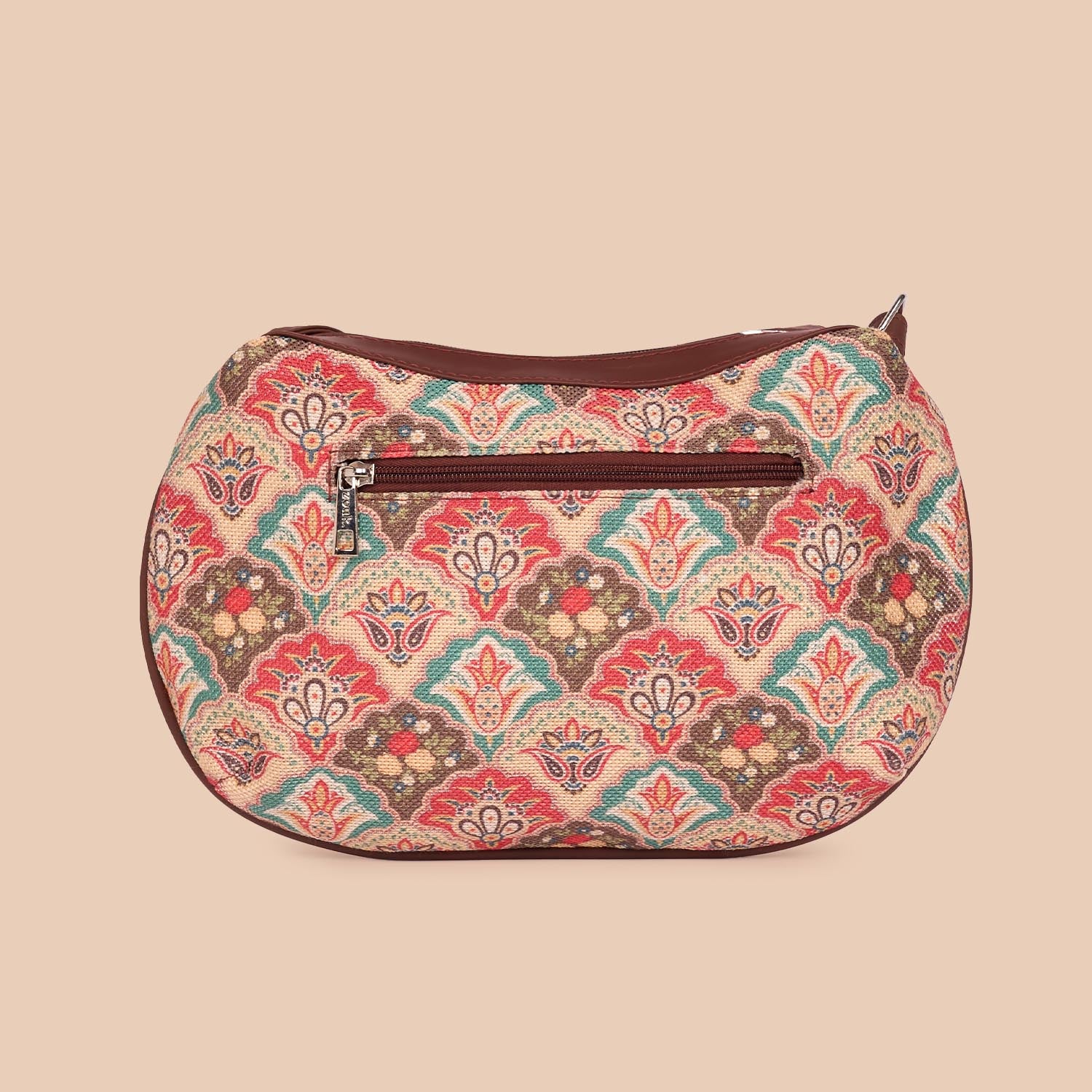 Mughal Art Multicolor Structured Shoulder Bag