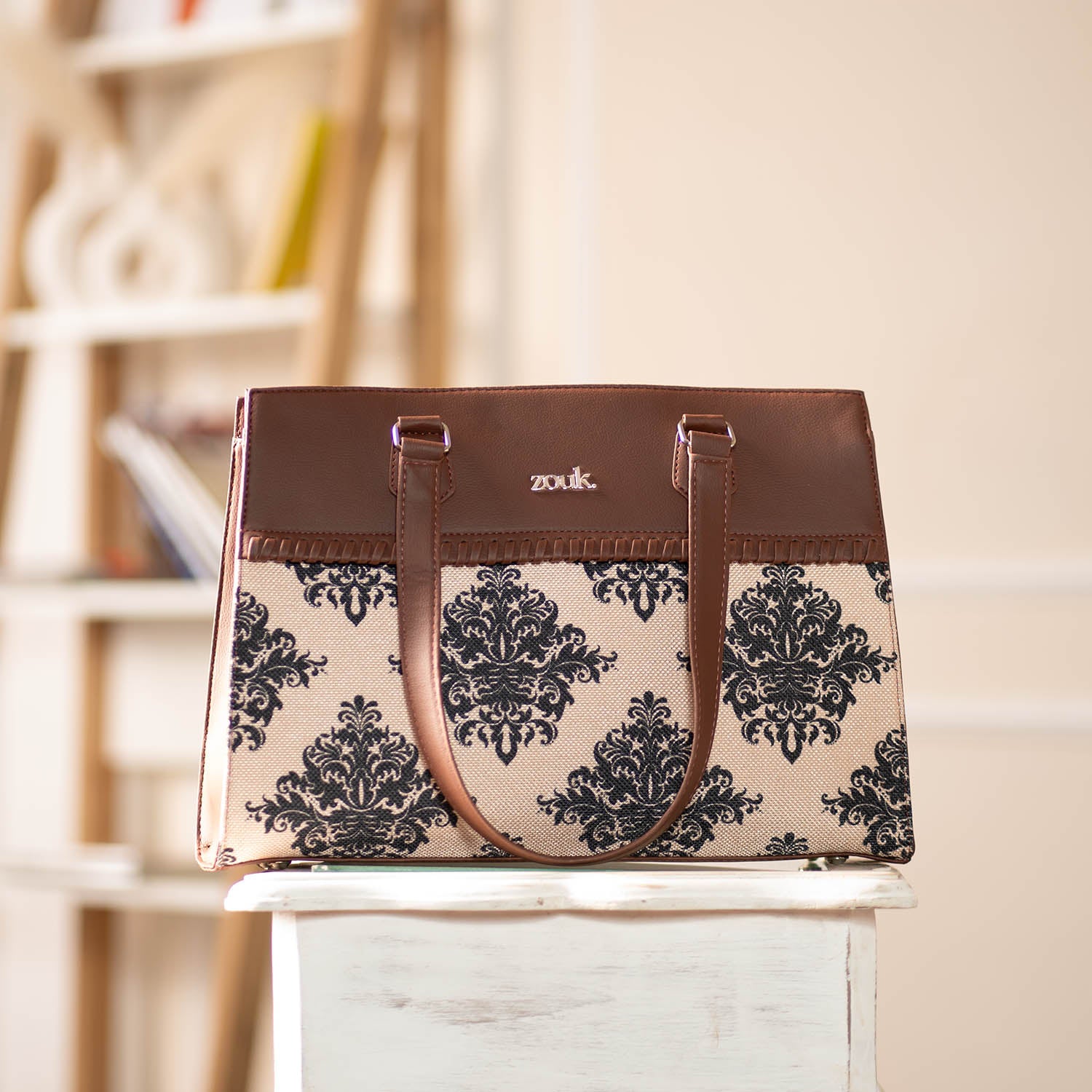 Mughal Motif Statement Business Bag