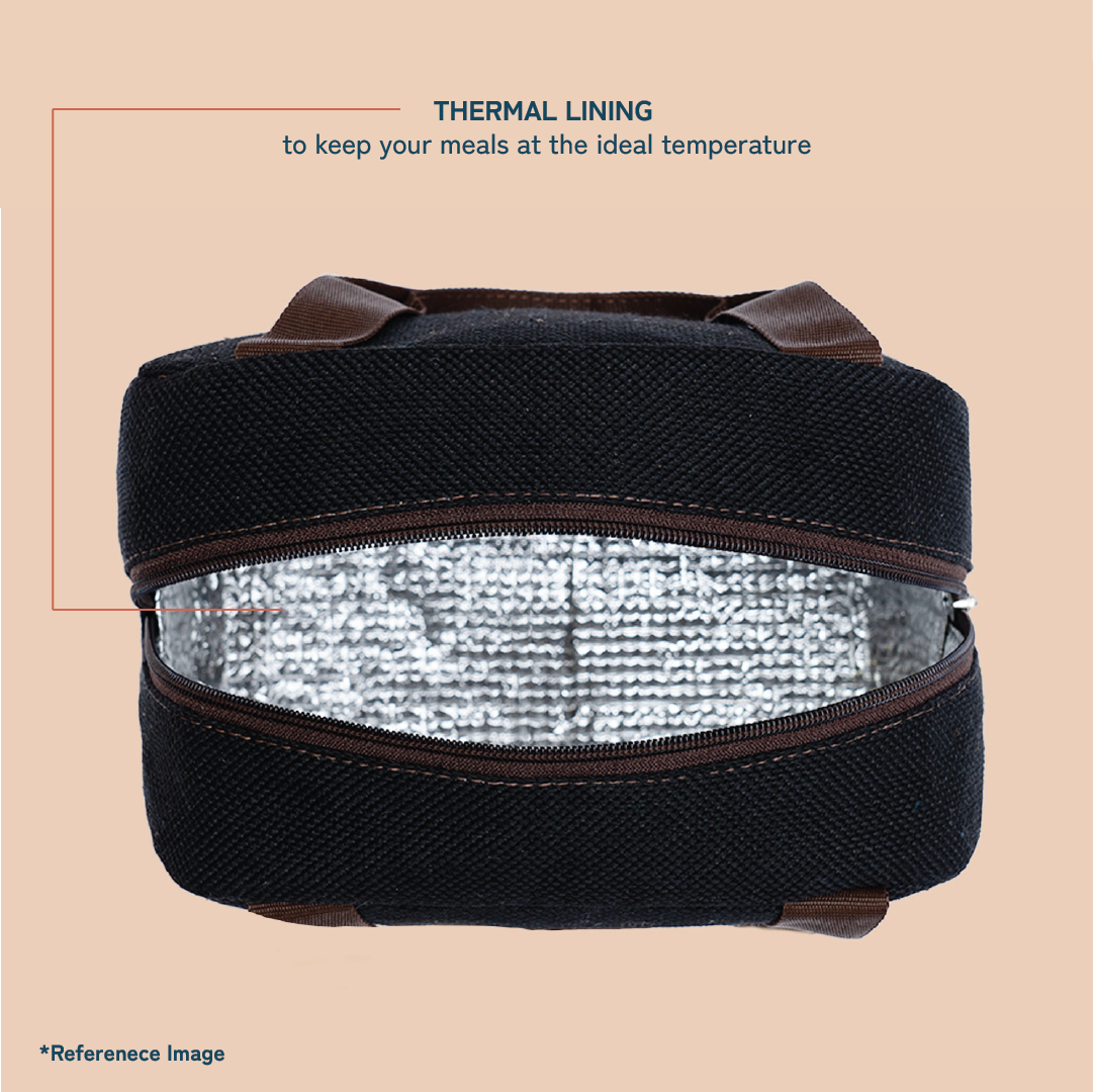 ZIP-Bidri Kaiser Lunch Bag
