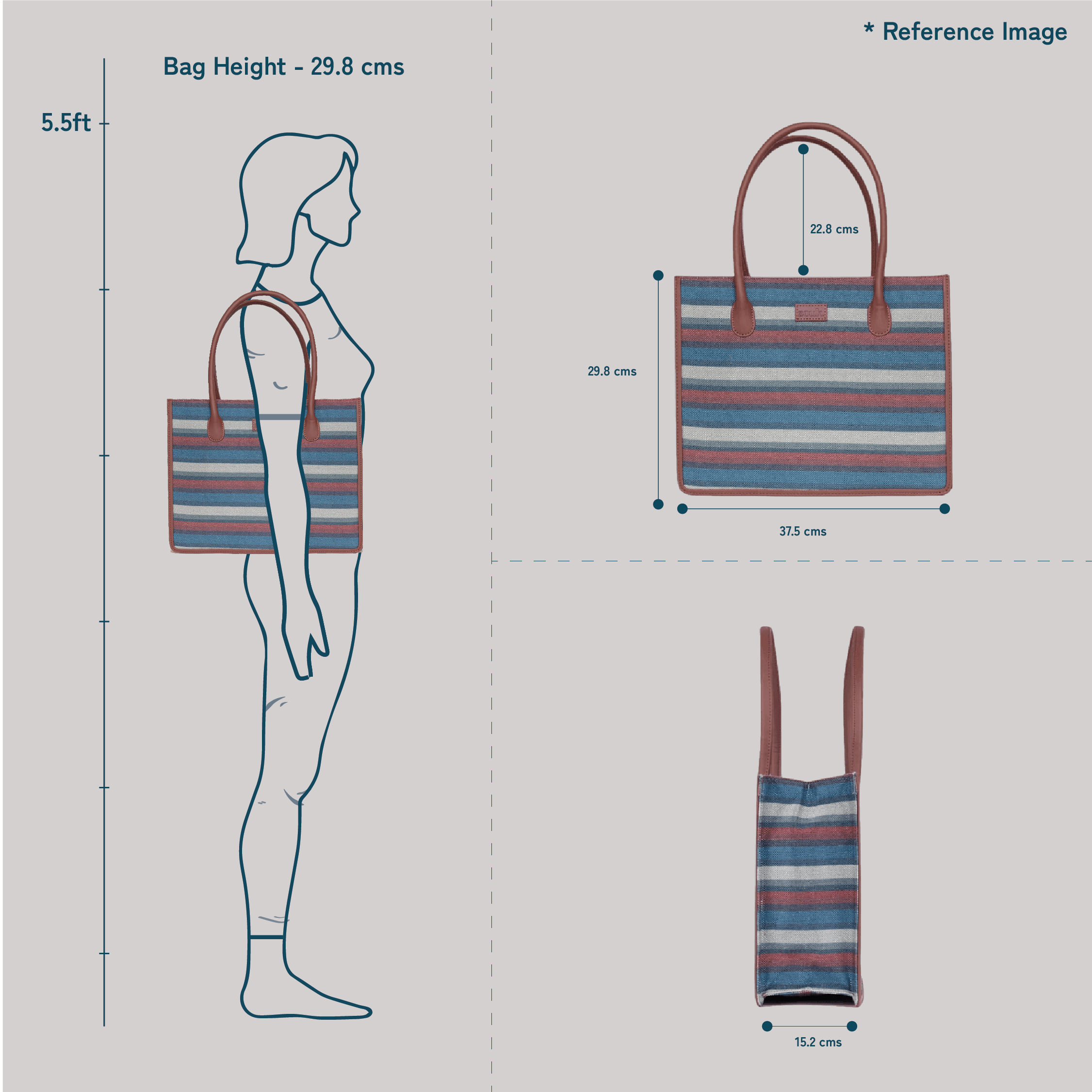 Kovil Blue Book Tote