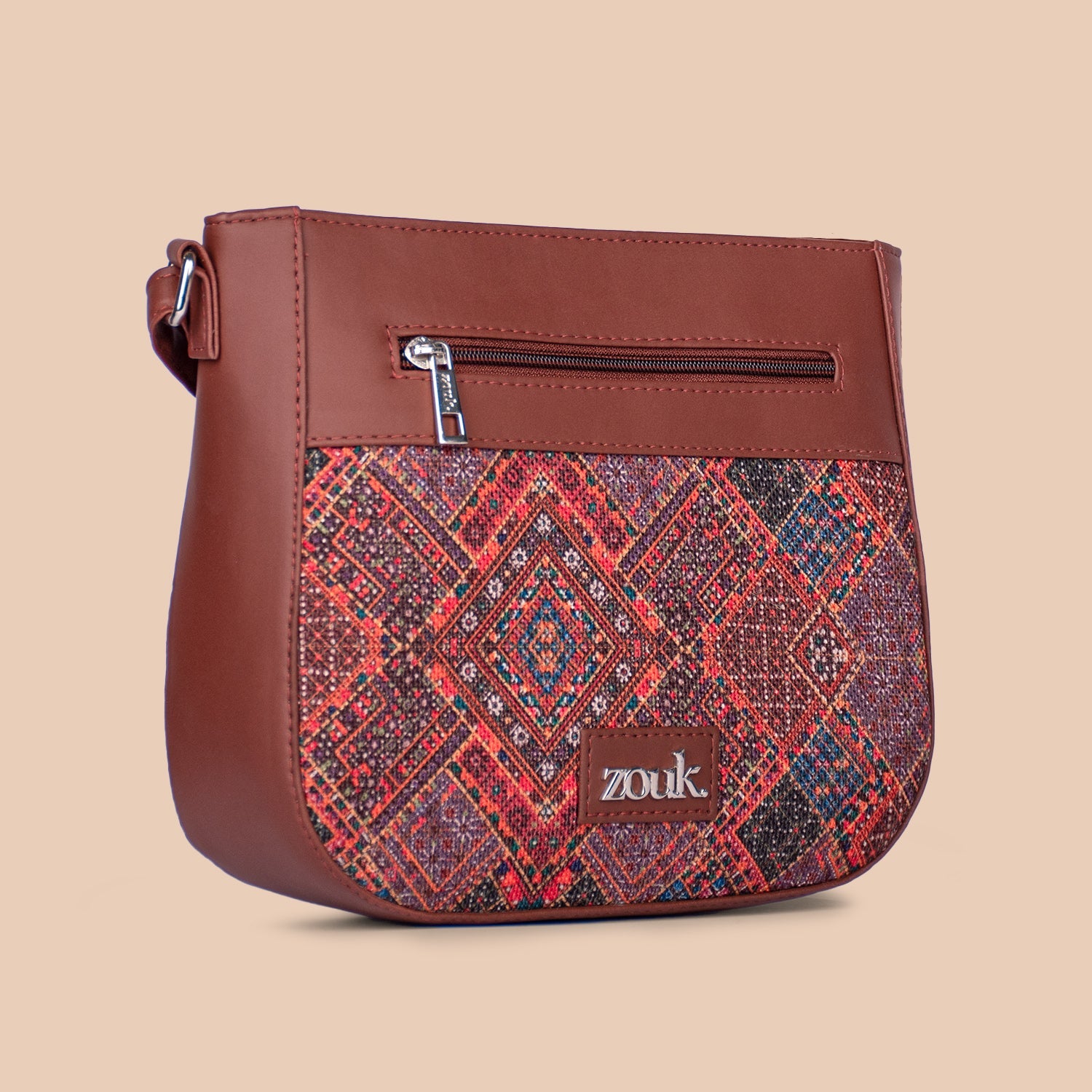 Bhuj Rabari U-Shaped Sling Bag