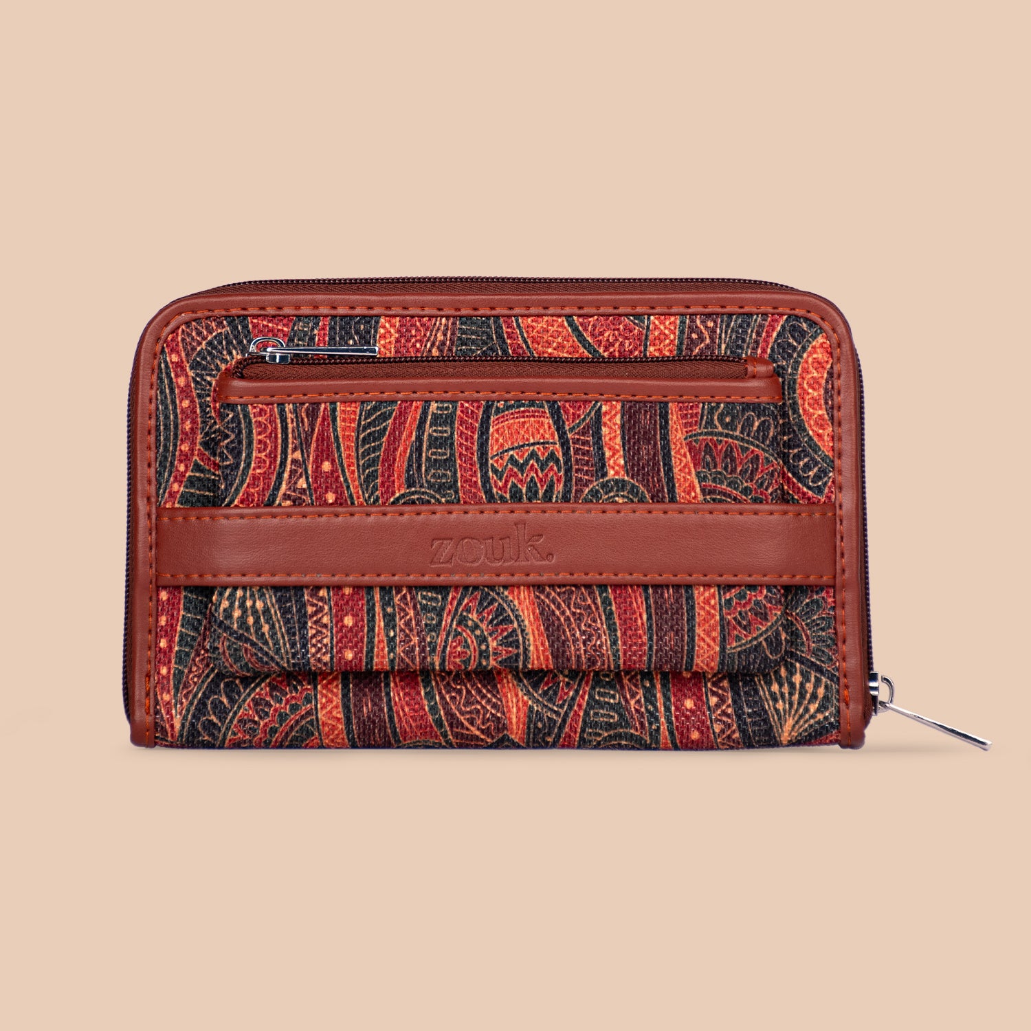 Pithora Artistry Classic Zipper Wallet