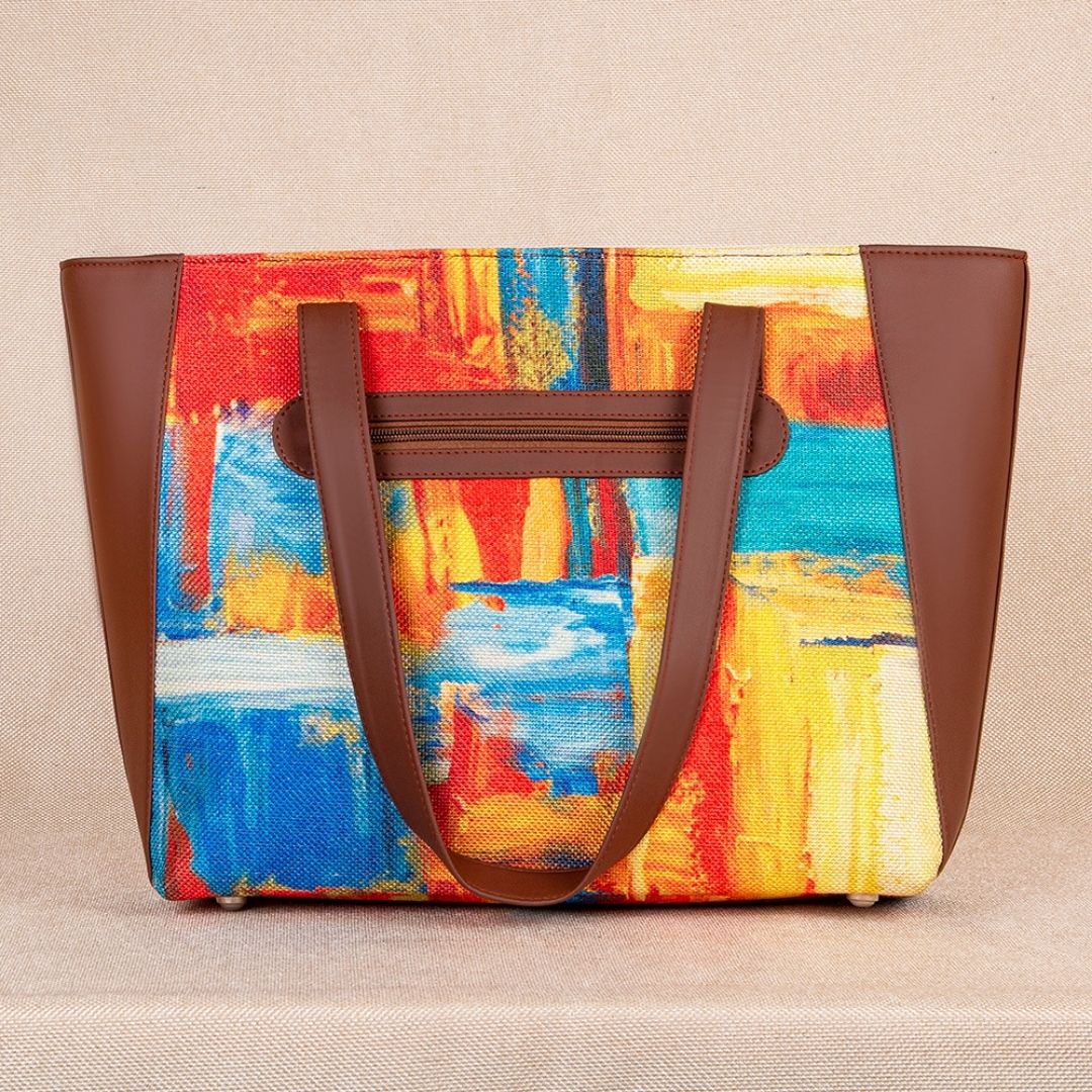 Abstract Amaze Side Tote Bag