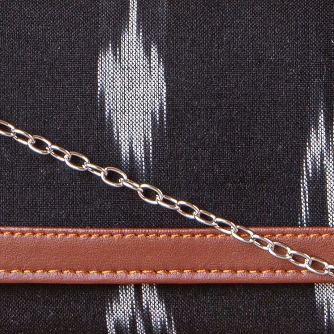 Ikat Arrow Two Fold Wallet with Detachable Sling