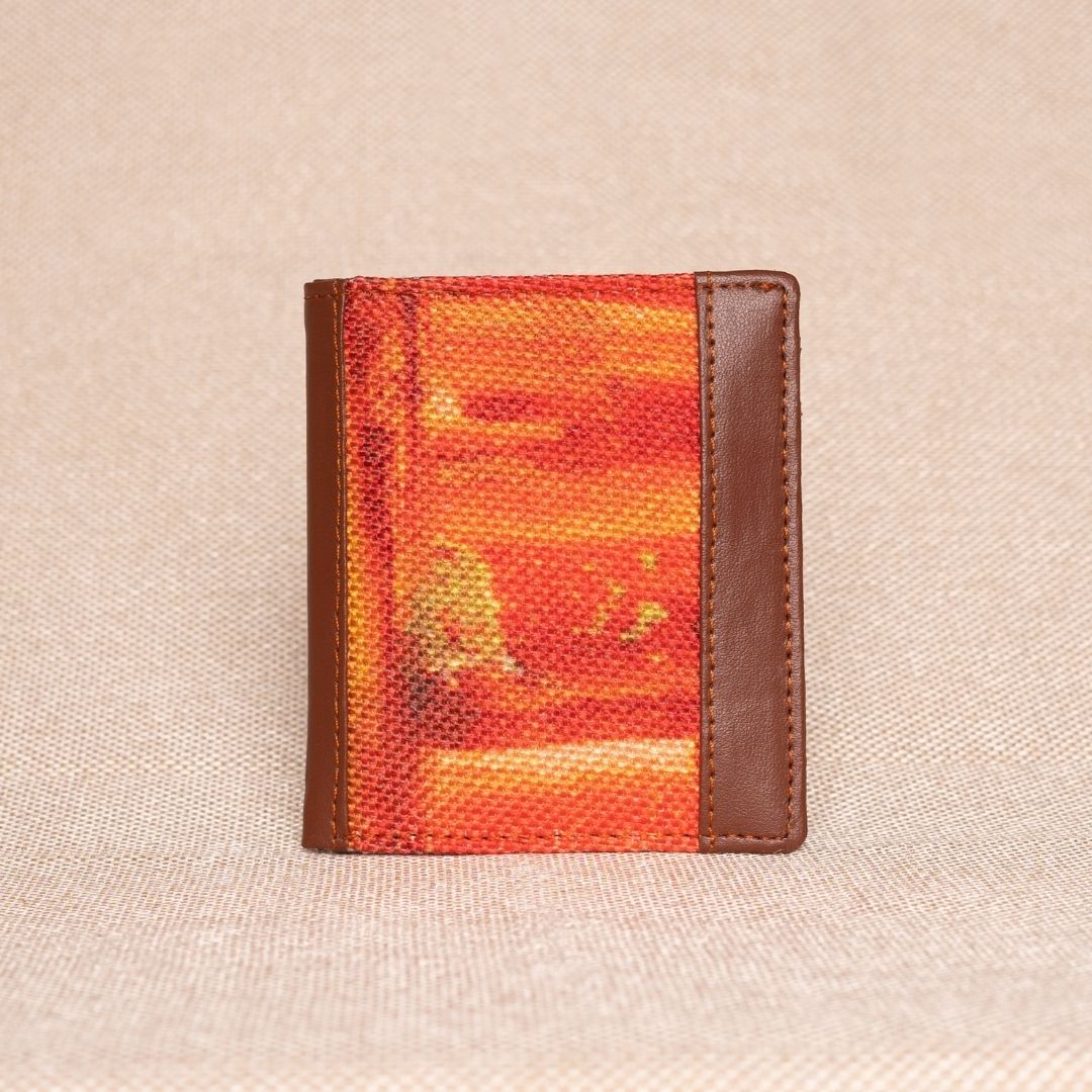 Abstract Amaze Single Sided Sleek Wallet