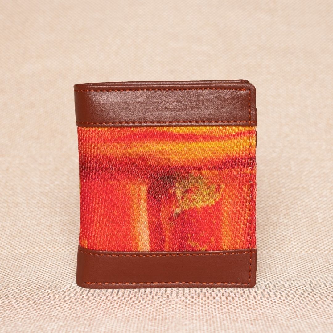 Abstract Amaze Double Sided Sleek Wallet