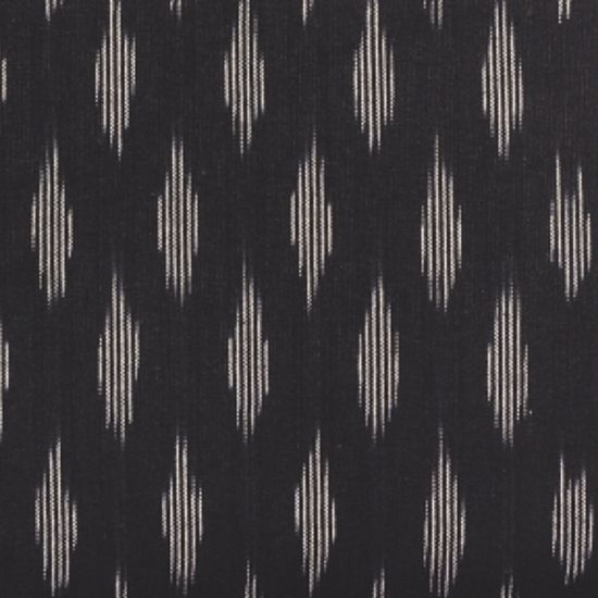 Classic Zipper Wallet - Ikat Striped Black