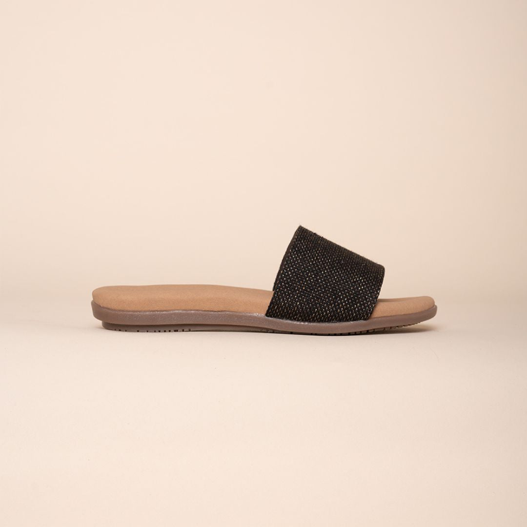 Women's sliders online black