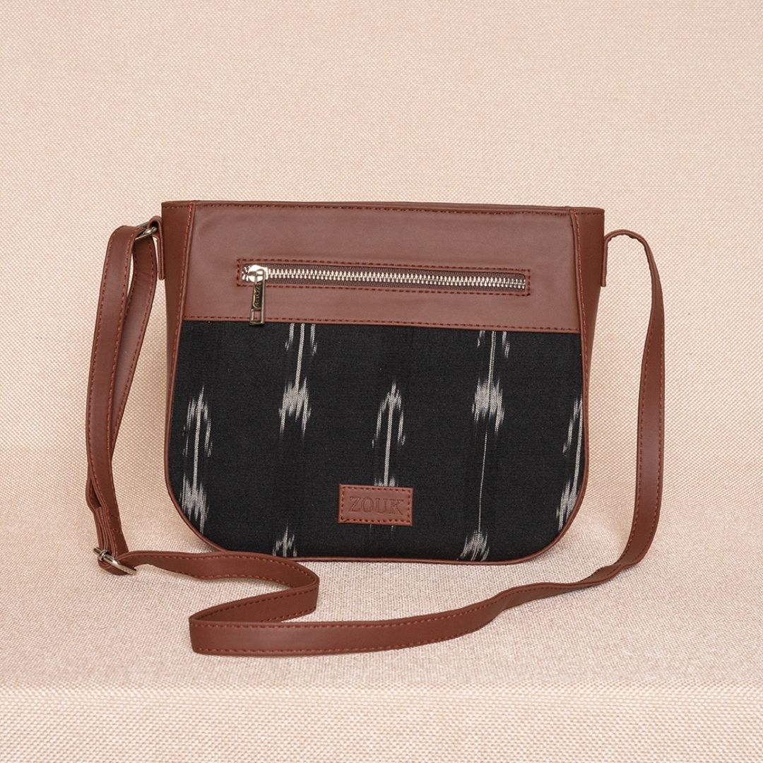Ikat Arrow U-Shaped Sling Bag