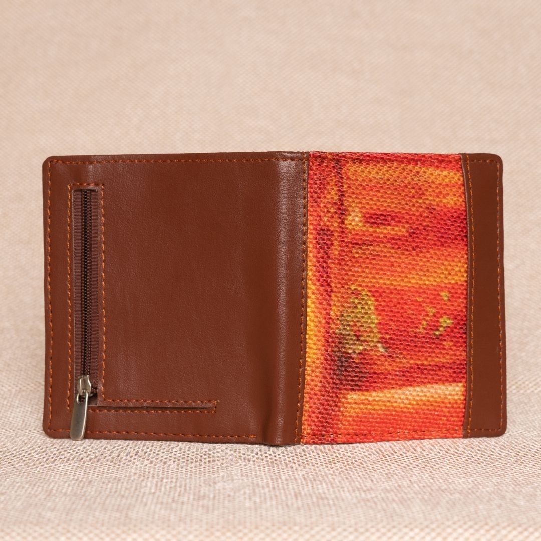 Abstract Amaze Single Sided Sleek Wallet