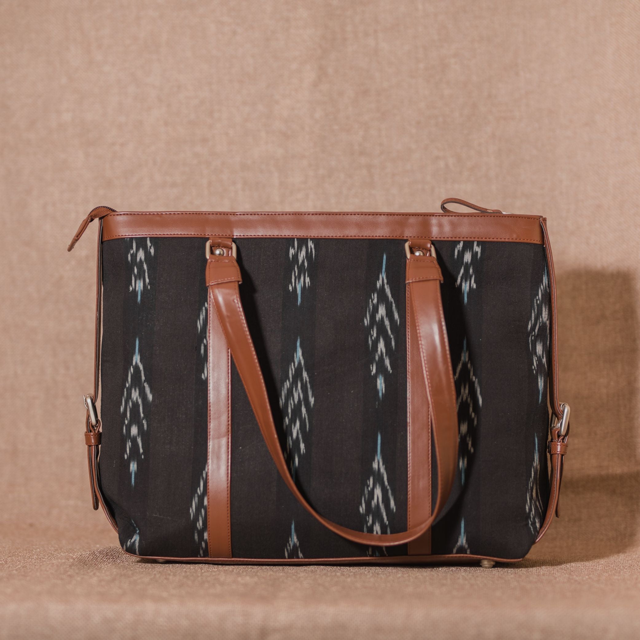 Ikat Peacock Feather Women's Office Bag