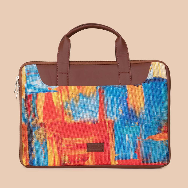 Abstract Amaze LZippered Laptop Sleeve
