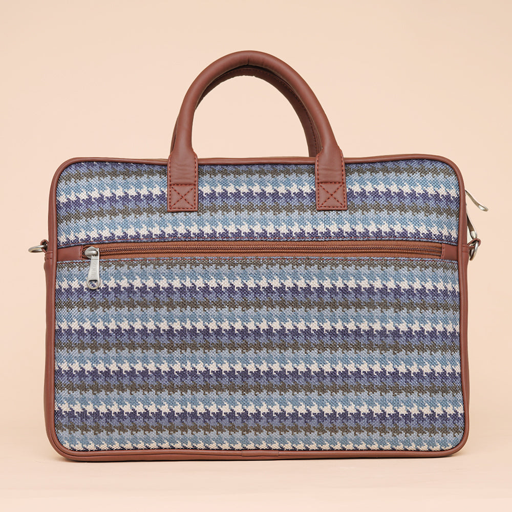 Buy Multi Color Printed Laptop Bag Online - Aarke International Store View