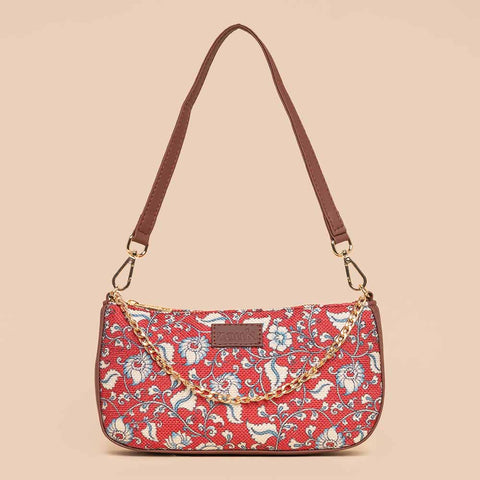 Ideal Return Gift for Ladies | Kalamkari Sling Bag