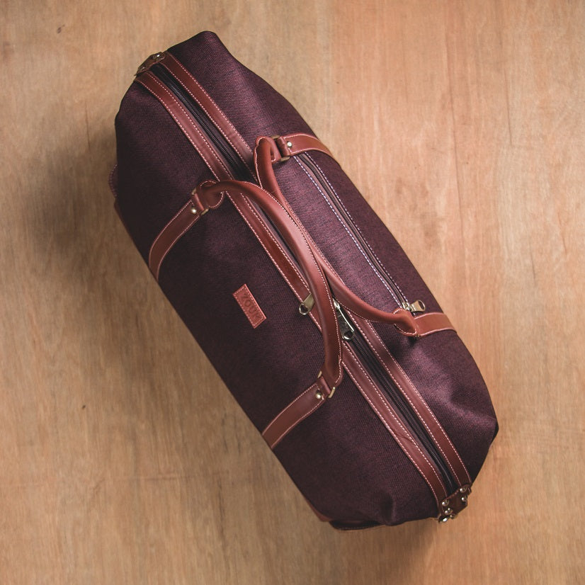 Zouk Jet Brown Travel Bag