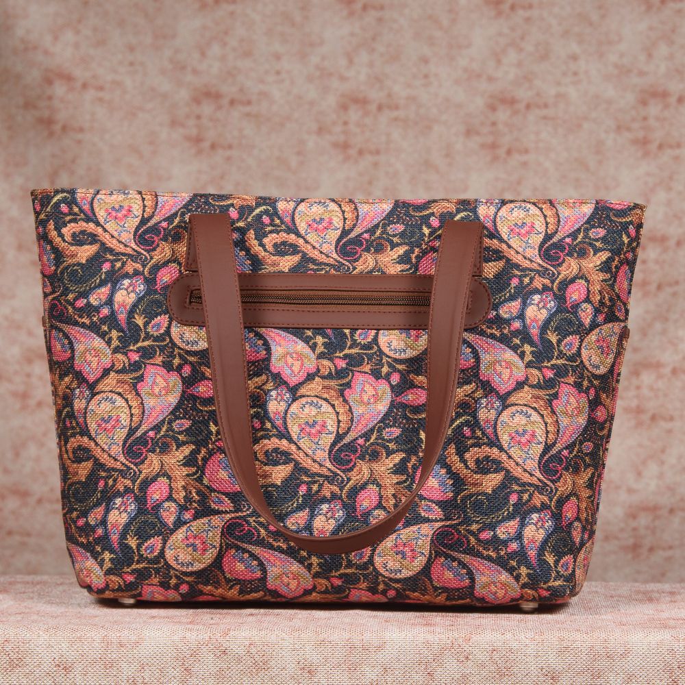 Paisley tote sales bag