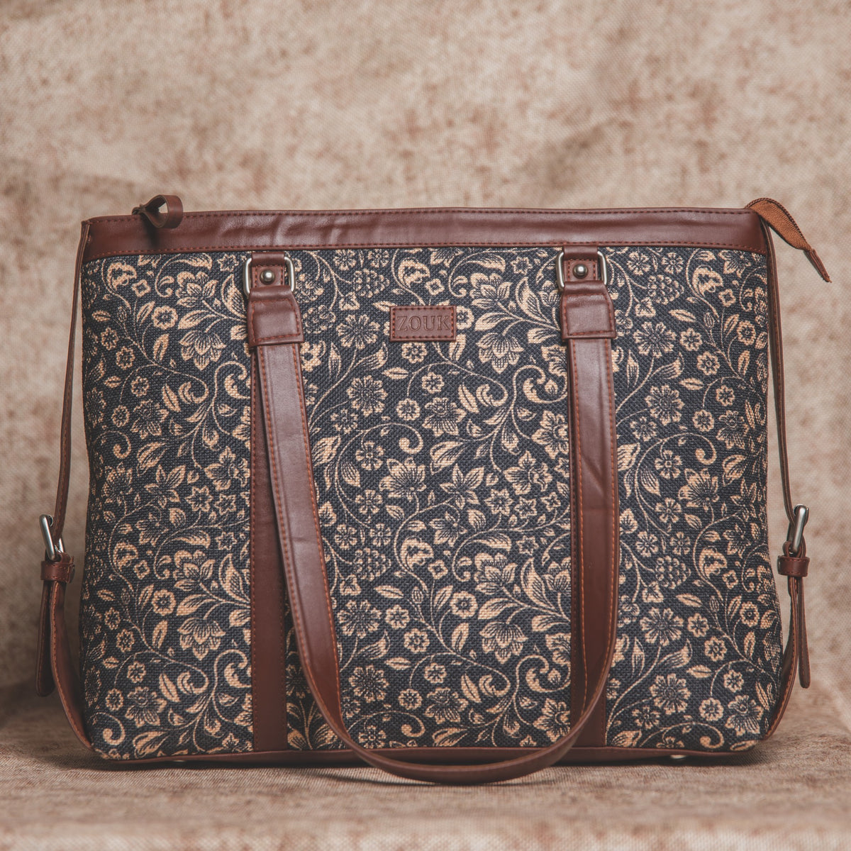 FloMotif and WavBeach - Office Bag & Chain Wallet Combo