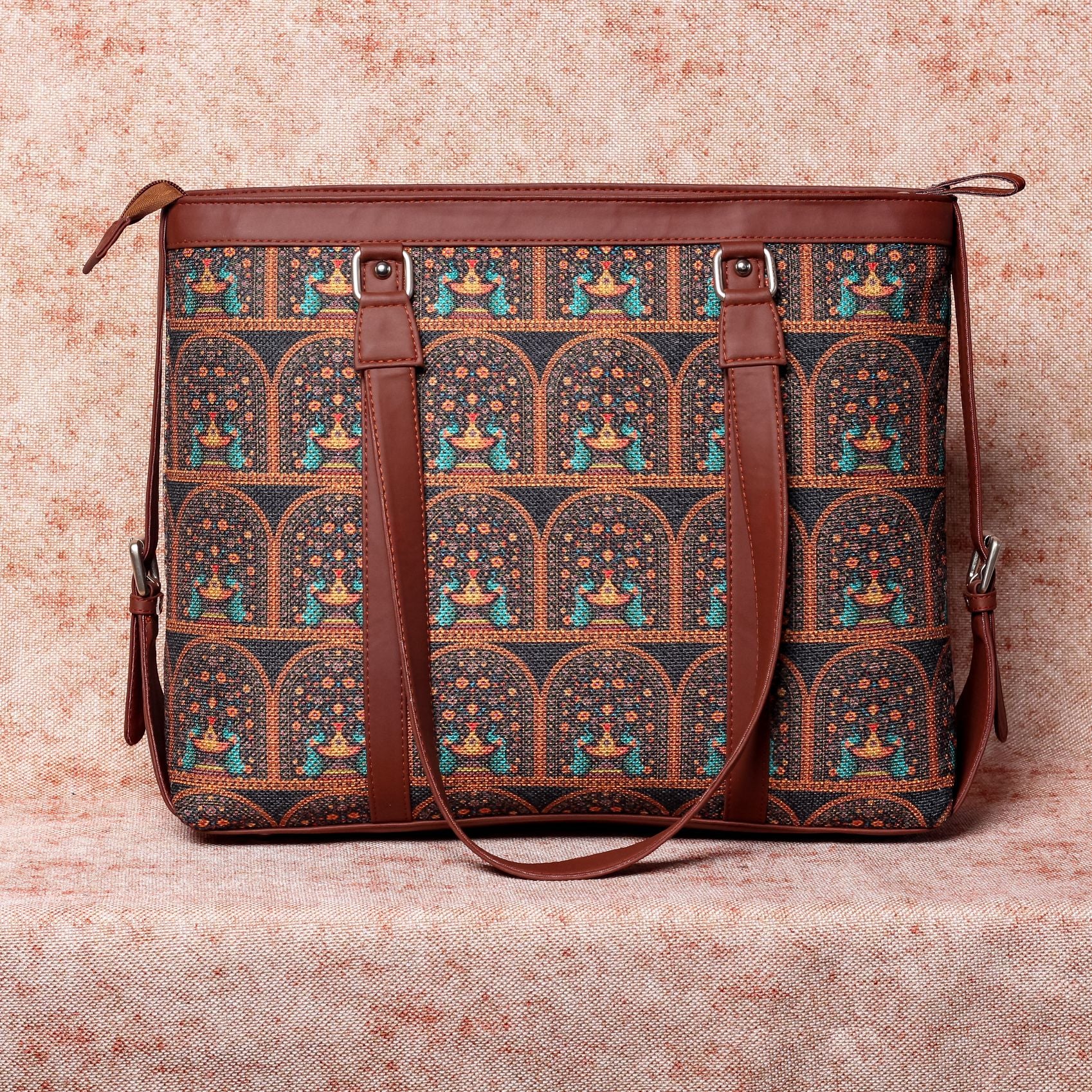 Beige Antique vintage boho banjara Indian embroidered bag/tote bag - Bags  and Belts Women Accessories | World Art Community