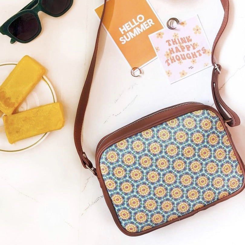 Honeycomb Summer Sling Bag