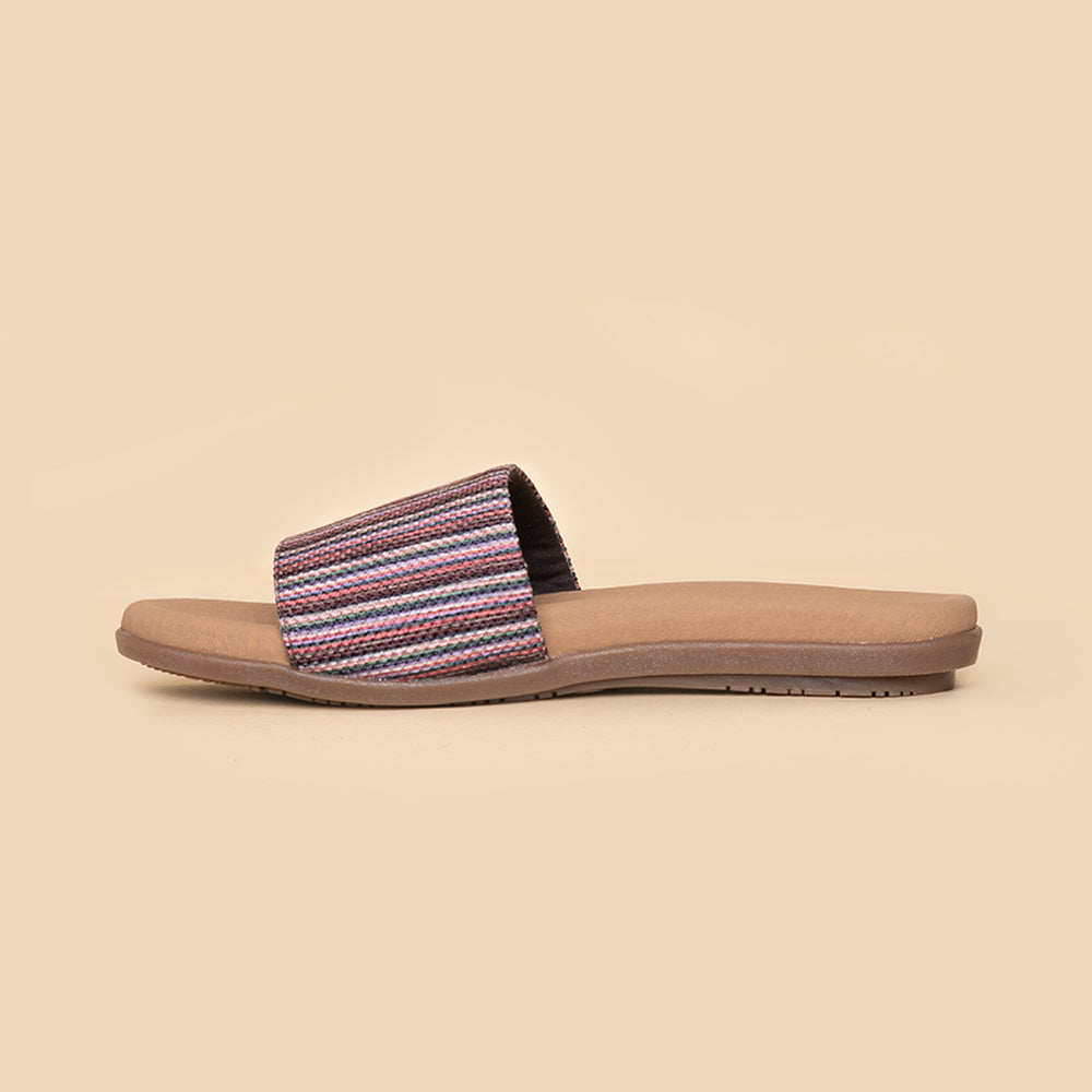 Rohtang Stripes Women's Sliders