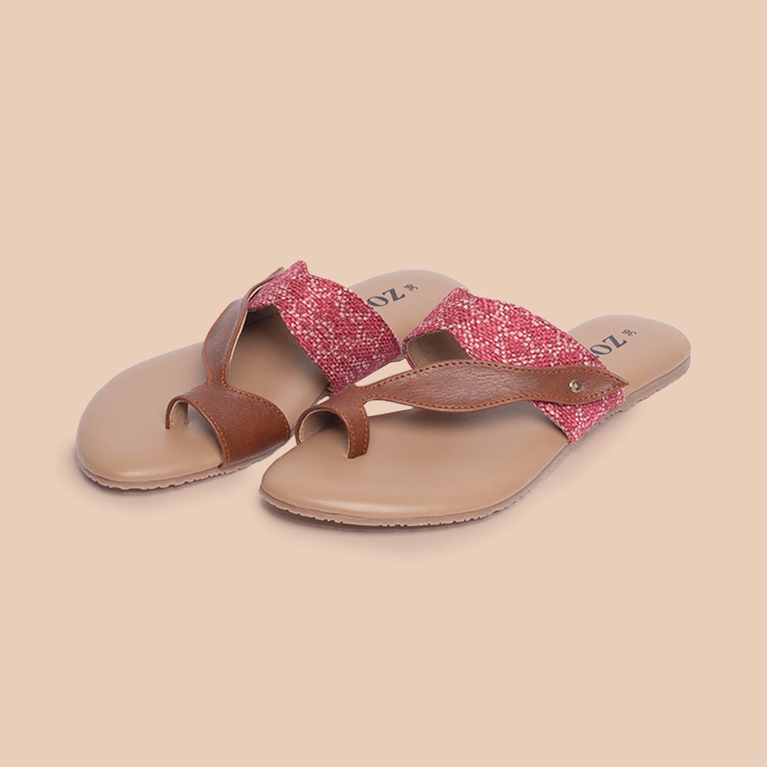 Shimla Freesia Curvy Toe Chappal