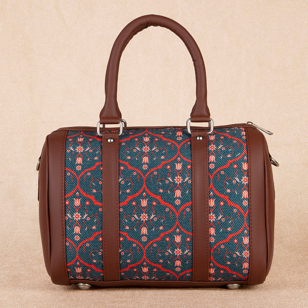 Buy Zouk Womens Handcrafted Vegan Multicolor Mandala Office Bag - Fits Upto  15.6 Inch Laptop online