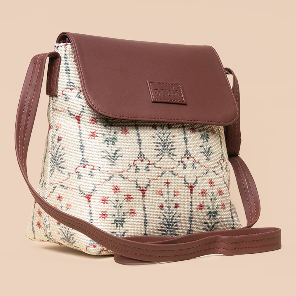 Classic Flap Floral Shoulder Bag